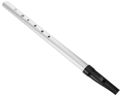 KAILIKETIY Irish Whistle Flöte für Anfänger C Dur Metallflöte Tragbares Musikinstrument für Musikunterricht und Schulbands für Musik