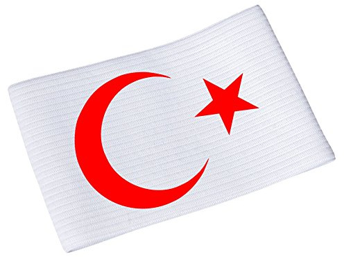 Kapitänsbinde Spielführerbinde TÜRKEI weiß Junior Senior