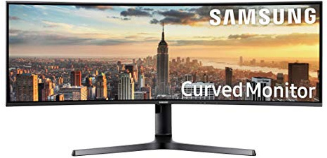 Samsung C43J890 LED display 109,2 cm (43) Incurvé Bleu, Gris - Écrans plats de PC (109,2 cm (43), 3840 x 1200 pixels, LED, 5 ms, Bleu, Gris)