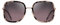 Maui Jim Unisex Sunglasses, Rose pua pink Tortoise w, Unica