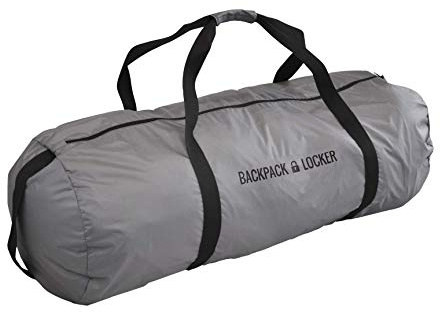 Backpack Locker Rucksackhülle mit Vorhängeschloss - Anti-Diebstahl Reisetasche für Flugreisen, Wasserabweisender Rucksack Schutz, Vielseitige Transporttasche, Hellgrau, 75-135 Liter