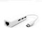 JJ-Shop24 USB C auf 3 x USB A und RJ45 Ethernet LAN Adapter Hub Kabel Mac USB-C Netzwerk