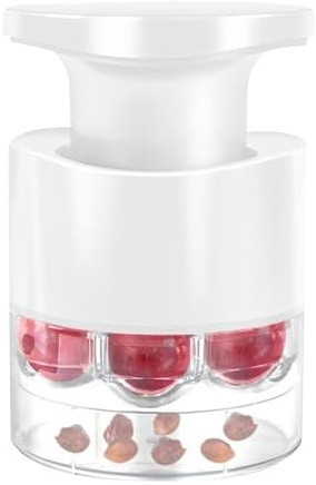 Snocciolatore Ciliegie Denocciolatore A 7 Fori Per Ciliegie, Amarene E Datteri | Strumento Portatile Multiuso Per Frutta | Rimuove Noccioli Da Susine, Uva E Giuggiole Per Marmellate, Dessert E