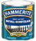 2,5 Liter Hammerite Metallschutzlack schwarz, matt