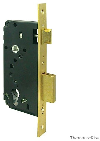 Cisa 1.5C110.60.0 - C.madera 60mm picaporte+palanca laton s/c