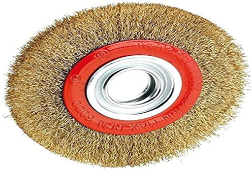 Alyco 197606 197606 Metallbürste rund 200 mm für Schleifmaschine