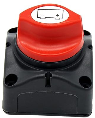 BUGUUYO 600a Isolateur De Déconnexion De Batterie De Coupure Pour Voiture Bateau Camion Van Rv Et Installation Facile Et Compact Résistant Jusqu