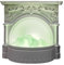 Lampada di aromaterapia lampada diffusore - Decorazione del Lampada di aromaterapia Pietra - Decorazione della Tabella di casa, 3 Colori Retrò Squisita Luce Notturna per il Letto