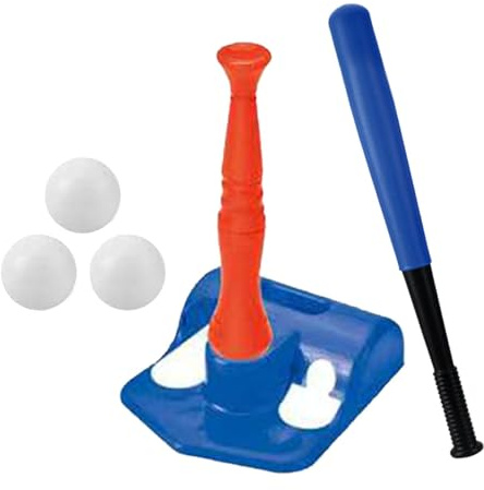 Oshhni Baseball-Wurfmaschine für – Praktische Unterhaltung mit Schläger und Bällen für Sport und Outdoor-Aktivitäten
