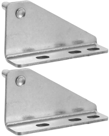NAMOARLY 2pcs Stainless Steel Refrigerator Door Hinges Heavy Duty Pivot Hinge Bearing for Freezer Chest Fridge Repair Replacement Suitable for Commercial and Household Use