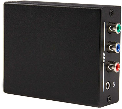 StarTech Conversor de Componentes a HDMI con Audio, 1080p (CPNTA2HDMI) | Compatible con HDCP 1.1 y DVI 1.0, Entrada de audio digital y analógica, Salida de vídeo SD y HD