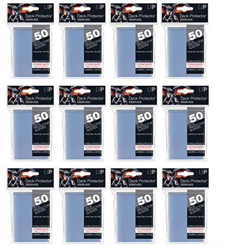 Ultra Pro Standard Deck Clear Protector Sleeves (600-Count) for Gaming Cards