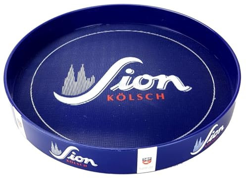 Sion Kölsch Tablett Serviertablett Kellnertablett blau ca. 31cm
