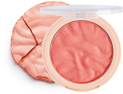 Makeup Revolution Highlight Reloaded, Highly Pigmented, Shimmer Glow Finish Face Makeup, Peach Bliss,10g