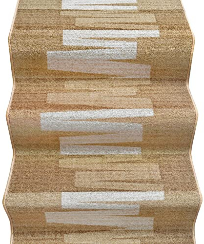 emmevi Passatoia Scala Bordata Ingresso Corsia Corridoio Tappeto Gradini MOD.Picasso Dis_27 67X650 Beige