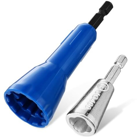 DOITOOL 2 Pièces Outil Câbles Connecteur de Fil Électrique avec Douille pour Perceuse Outils pour Électriciens de Uniforme Sécurisé