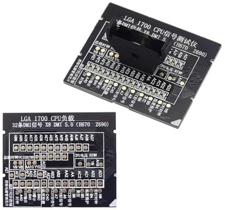 LIbgiubhy Desktop LGA1700 CPU Socket Tester Diagnose Analysatoren Dummies Last Gefälschter Last LGA1700 CPU Signale Tester Für Entwickler
