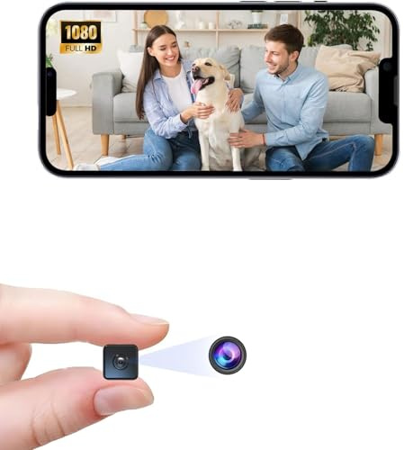 QWBSER 2025 Dold Kamera För Inomhus, 1080P Inomhus/Utomhus Spionobjektivkamera Wi-Fi Hålkamera, Lämplig För Hemmakontor, Kamera Med Nattsyn För Säkerhet, Realtidsinspelning För Övervakning
