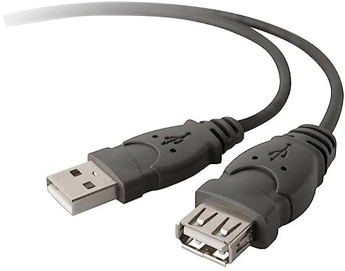 Belkin 1.8m Tradepack USB Extension Cables Ato A - Grey