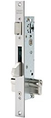 TESA 4210BE353RNI Cerradura Monopunto De Caja Estrecha De Palanca Basculante Antipalanqueta Para Perfiles MetálicosInoxidable Entrada 35 mm 2210BE