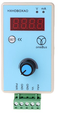 KunmniZ - Generatore di segnale portatile, simulatore analogico di tensione/corrente, uscita 0 – 10 V - 0 – 20 mA, alimentato da computer, USB, mobile