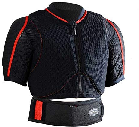 ORTEMA ORTHO-MAX Enduro (Gr.XXL) Protektorenjacke MTB – Die leichte Protektorenjacke für passionierte Mountainbiker und Downhill Fahrer
