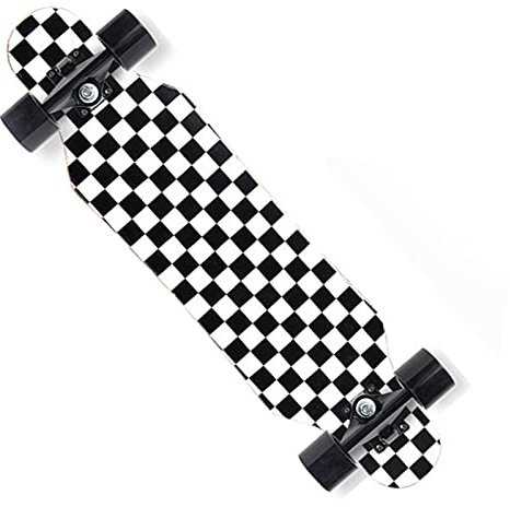 DFWYG Standard Skateboards 31 x8 Longboards mit ABEC-7 Lager, 7 Lagen Maple Wood Deck Skate Boards für Kinder Jungen Mädchen Teenager Erwachsene Anfänger Profis,Lattice