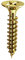 M3 Galvanized Phillips Screws for Wood,Self-Tapping Head Countersunk Screws,Small Screw for Wood,Suitable for Furniture,Woodworking, Manual DIY.M3*20mm 100 Pieces