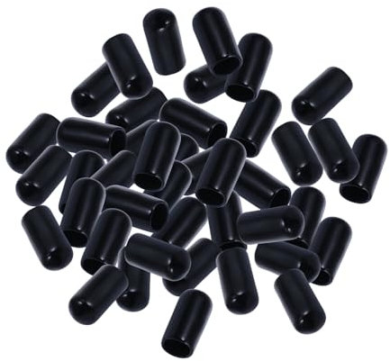 IMIKEYA 300pcs Oil Dispensing Bottle Lids Black Dust Cap Wine Bottle Pourer Cover Rubber Caps Pourers Covers