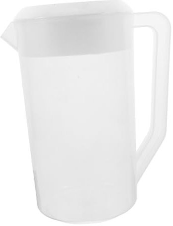 FUNOMOCYA Jarra De Plástico De Gran Capacidad Para Bebidas Jarra Para Con Tapa Para Té y Zumos Fríos Para Fiestas y Desayunos