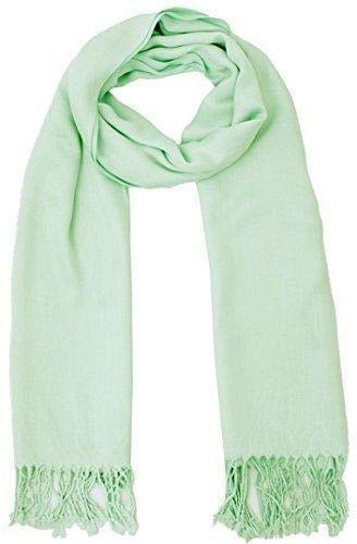 World of Shawls Supermjuk pashminasjal sjal halsduk, Mint,