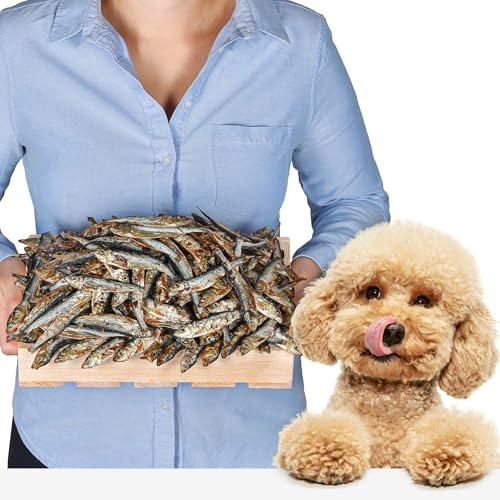 Getrocknete Sprotten für Hunde 1 kg (ca. 190–210 Stück) | 100% Fisch