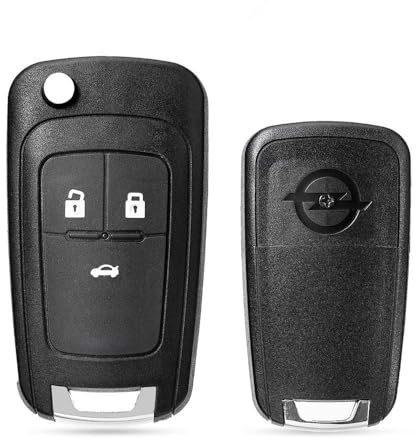 3Tasten Autoschlüssel für Opel Vauxhall H Insignia Vectra D Astra J Corsa E
