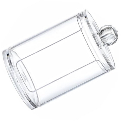 Cabilock Kasten kosmetische Baumwollbox Make-up-Schwämme Organizer für Wattepadspender Behälter storage boxes aufbwahrungs-box Wattepadhalter mit Wattepadhalter aus Kunststoff Plastik