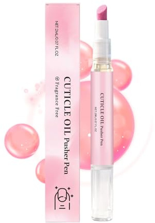 Pruojhw Lápiz de aceite para uñas | Cuidado de uñas portátil multifuncional suave y nutritivo | Solución para renovar las uñas dañadas con lápiz de aceite | Portátil para mujeres, madres, hijas