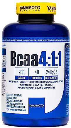 Bcaa 4:1:1- Yamamoto Nutrition (200 tablets)