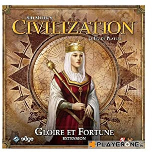 Electronic Arts CIVILIZATION - Le jeu de plateau - Extension Gloire et Fortune