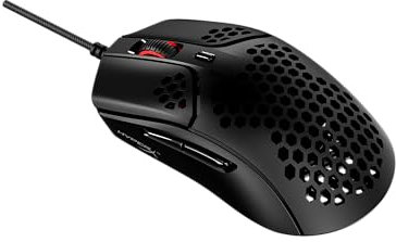 HyperX Pulsefire Haste – Gaming Mouse – Ultra-Lightweight, 59g, Honeycomb Shell, Hex Design, HyperFlex Cable, Up to 16000 DPI, 6 Programmable Buttons, Black