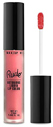 Notorious Liquid Lip Color - Vicious Cycle by Rude Cosmetics for Women - 0.1 oz Lipstick