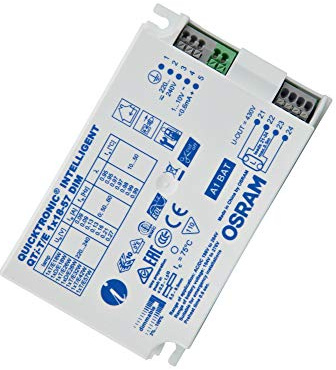 OSRAM elektronisches Vorschaltgerät (EVG), QUICKTRONIC INTELLIGENT DIM CFL, EVG LL/KLL DIM 1…10V, QTI-T/E 1X18-57/220-240 DIM
