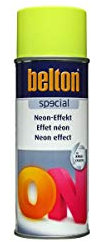 Neon Lackspray Gelb 400Ml Spraydose Autolack Deko Sprühlack 323 253 Belton