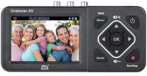 dnt Video-Digitalisierer Grabstar AV, HDMI, Windows, für analoge Video-Quellen, speichert auf USB/SD, Composite/S-Video, DNT000010