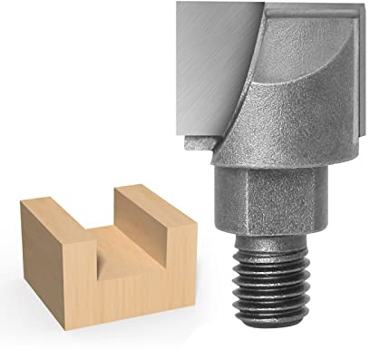 1 Uds., Vástago De 10MM, Broca De Enrutador Inferior De Limpieza CNC, Herramientas De Carpintería, Cortador De Rosca De Dos Tornillos, Cortador De Fresado De Bloqueo,10X22