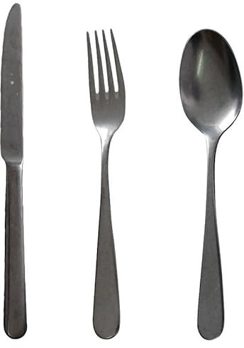 Besteckset, 3/12/18/24/30/36-teilig, Retro, bequem, Steakmesser, Gabel, Obst-Dessertlöffel. Silber, 30-teiliges Set für 1 Person (Silber, 30-teiliges Set für 10 Personen)