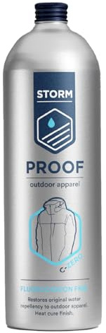 STORM Apparel Proofer 1 Litre | Wash-in Waterproof Solution To Restore Water Repellent Properties to Outdoor Clothing and Gear | PFAS-Free