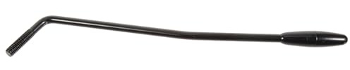 Ciieeo Brazo de Trémolo Negro para Guitarra Eléctrica, Rosca 6 Mm, Barra de Metálica Punta Protectora, Accesorio para Sistema de Trémolo de Guitarra Eléctrica, Compatible Puentes