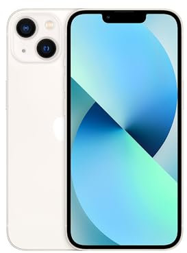 Apple iPhone 13, 128GB, Starlight - (Renewed)