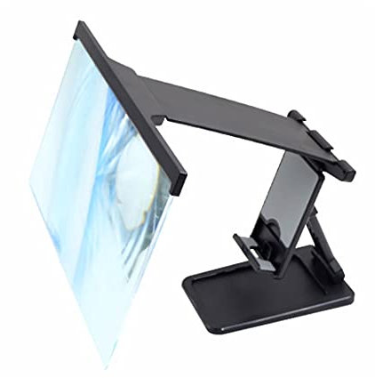ILmira Mobile Phone Screen Magnifying Glass Folding Split Blu-ray 3D Portable Lazy Bracket Magnifying Glass Auspicious clouds