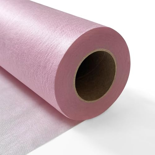 Longing Home Tischläufer Tischband 0.3 × 50M, 10g/㎡, Rosa