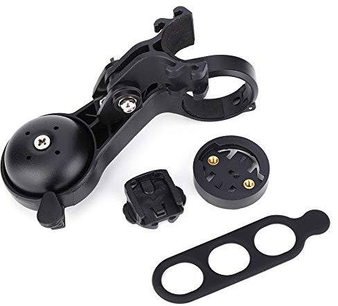 Tomotato Supporto per Campanello da Tavolo con Codice Bici, Supporto per Campanello per Bici in Plastica Staffa per Computer da Bici Multifunzione per Mountain Bike da Strada(Digitare Un)
